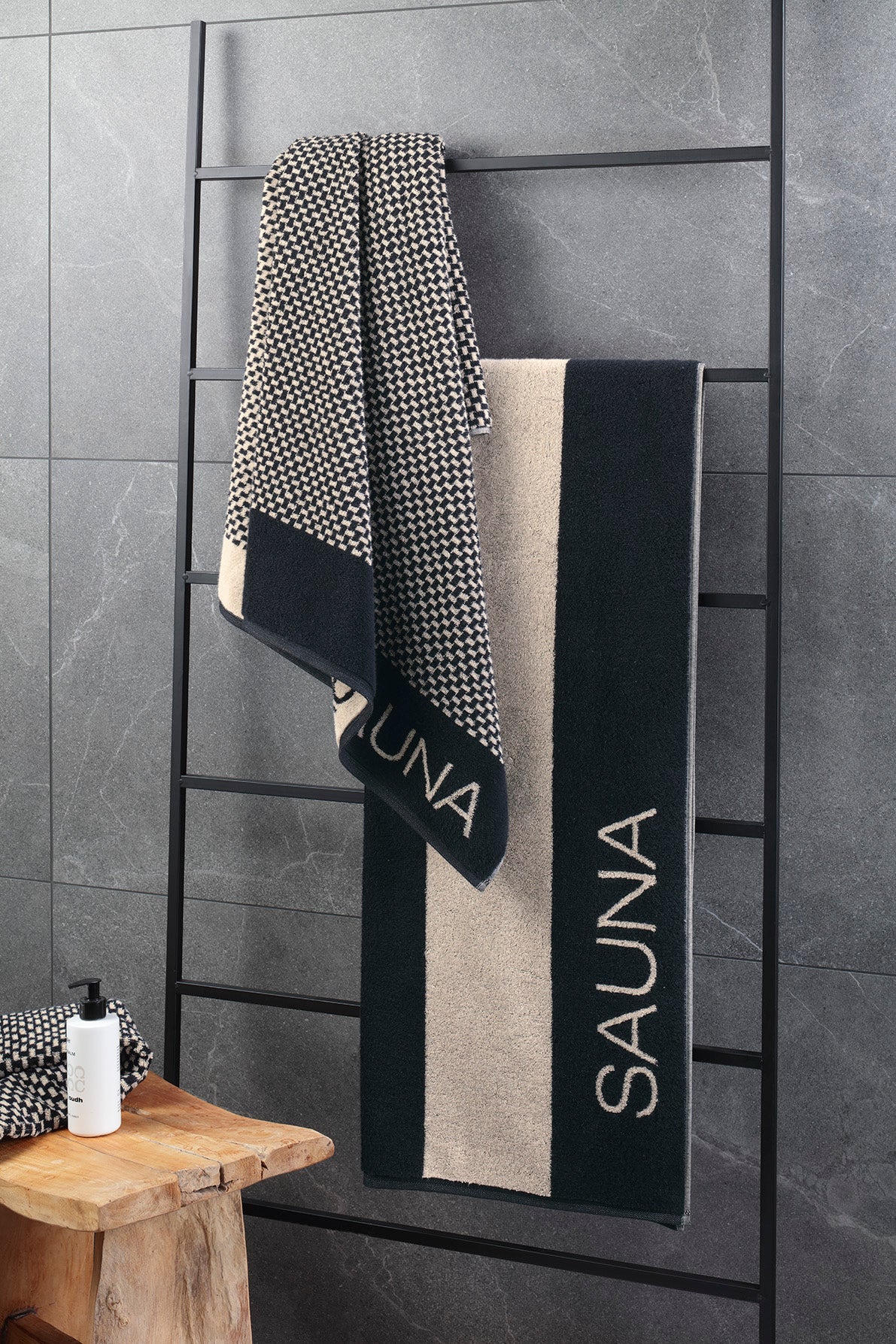 NATURAL ALLOVER Sauna-Handtuch