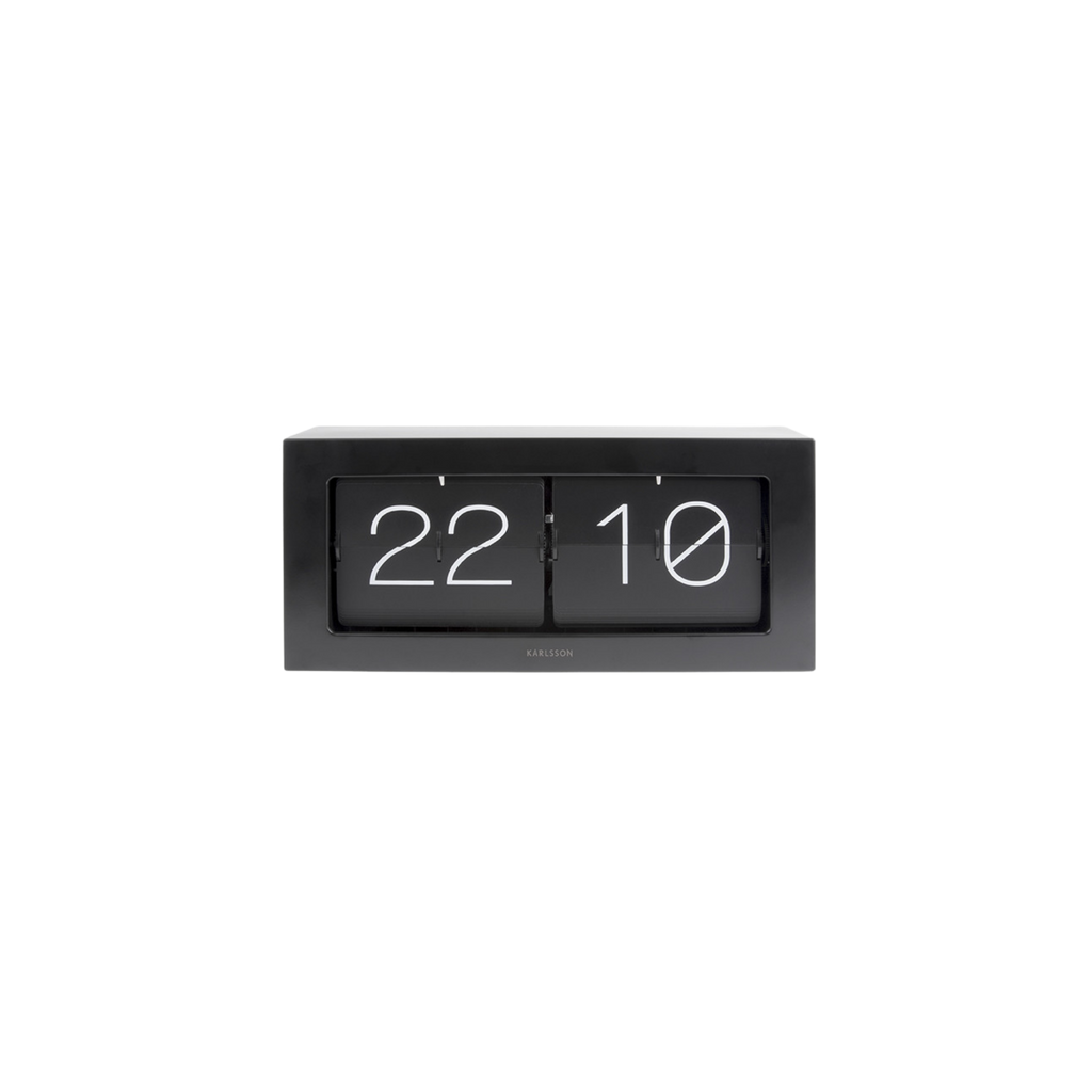 Clock Boxed Flip XL