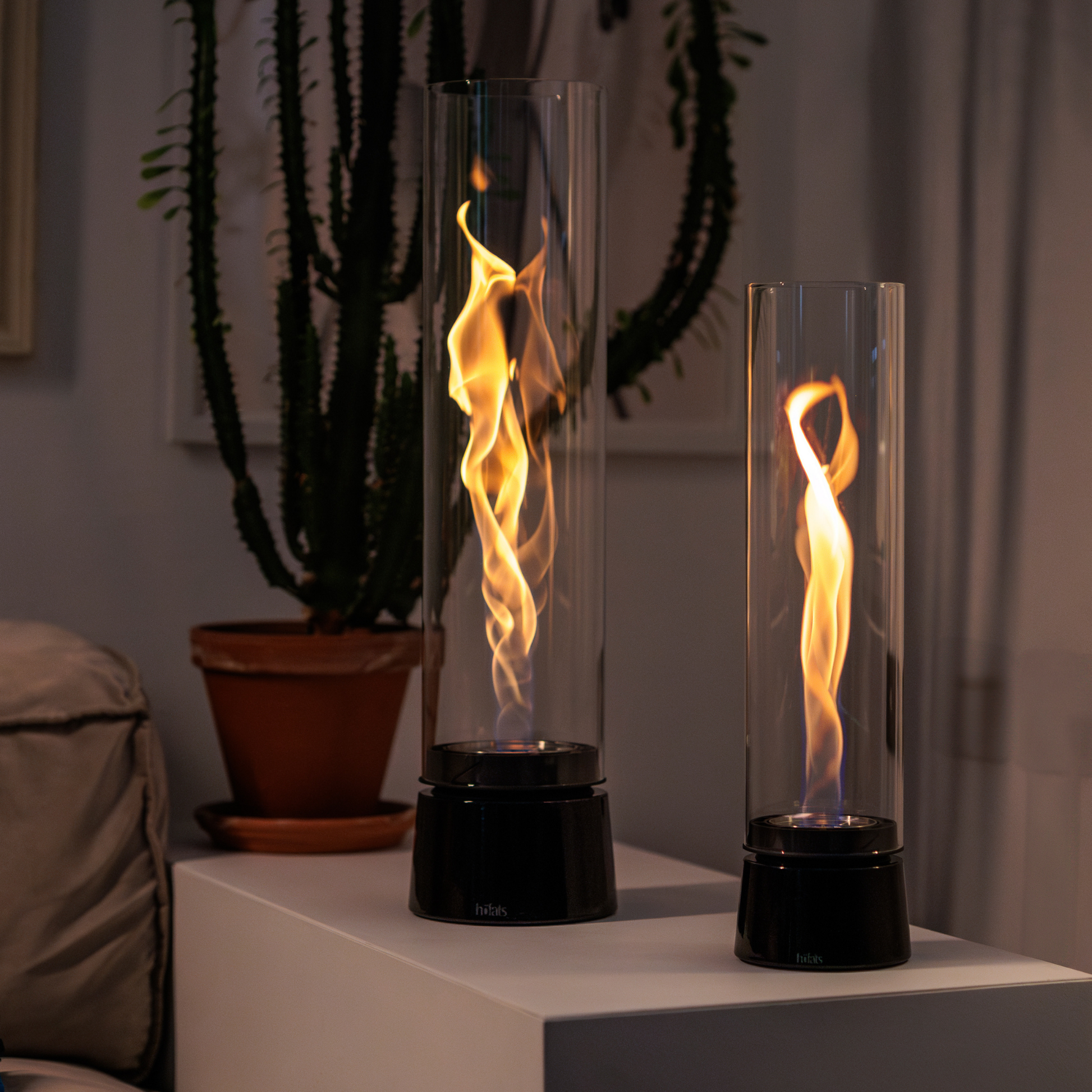 Tischfeuer SPIN 900 Schwarz