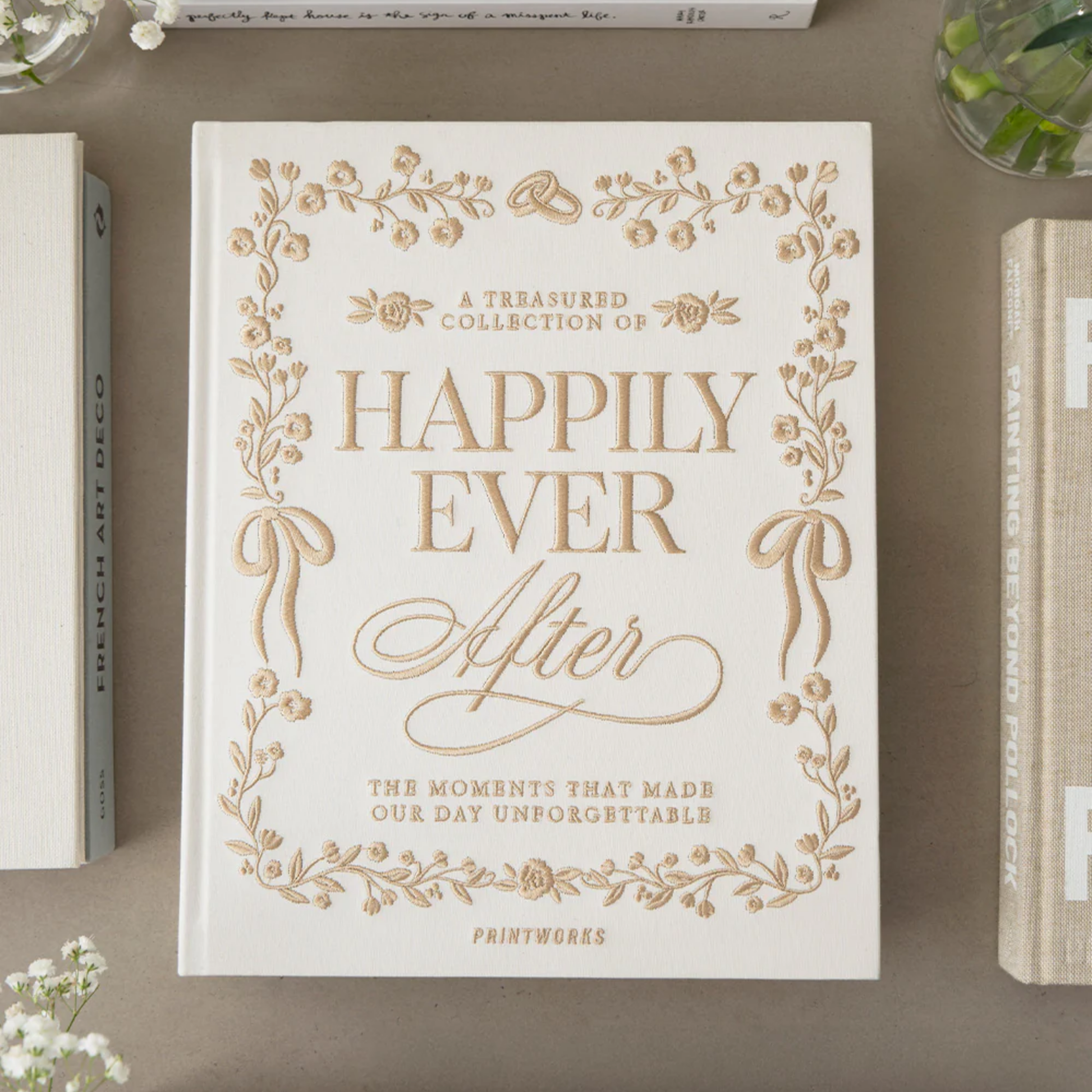Hochzeitsfotoalbum | HAPPILY ever AFTER Embroided