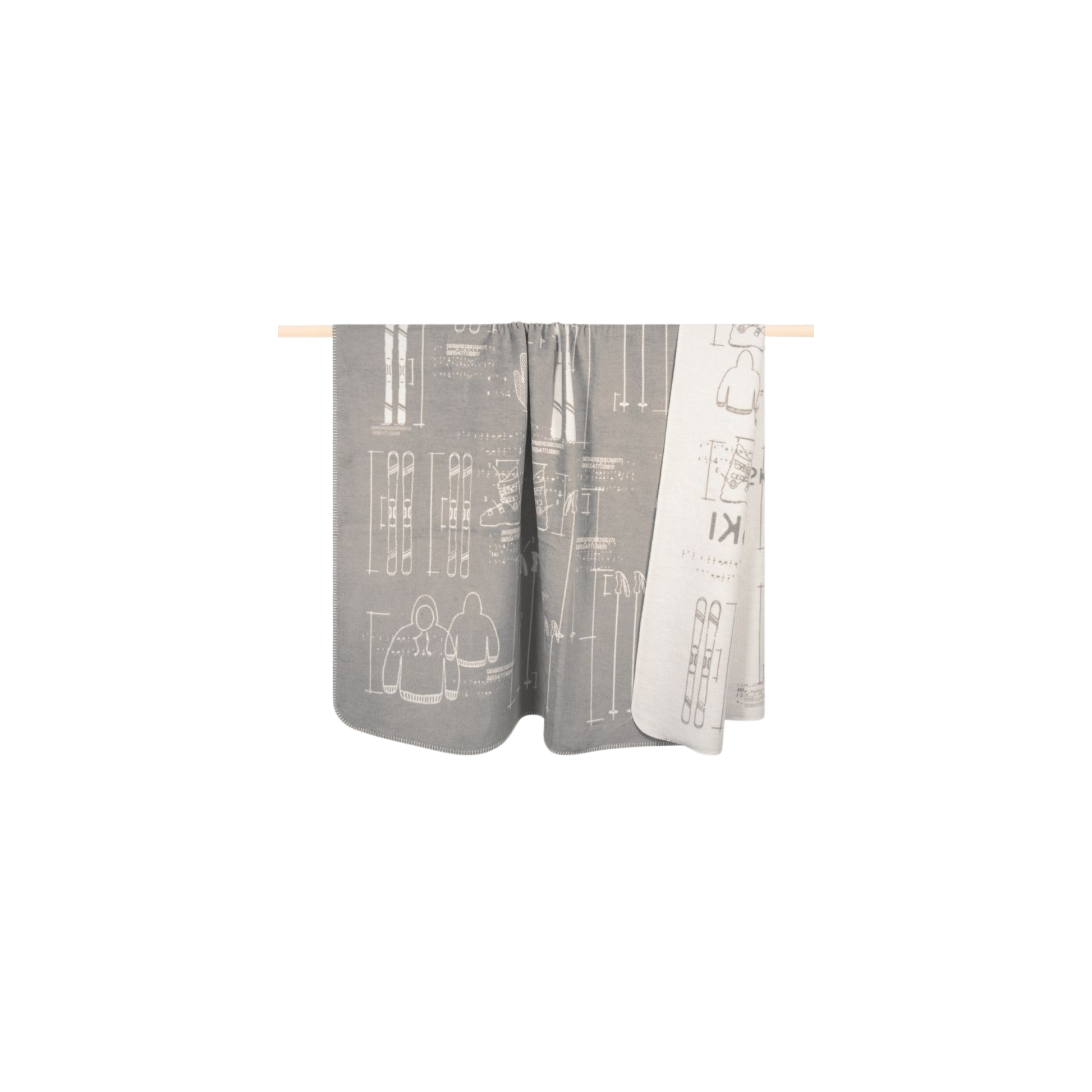 Decke SLIDE | Skimotiv Kuscheldecke 150×200 cm