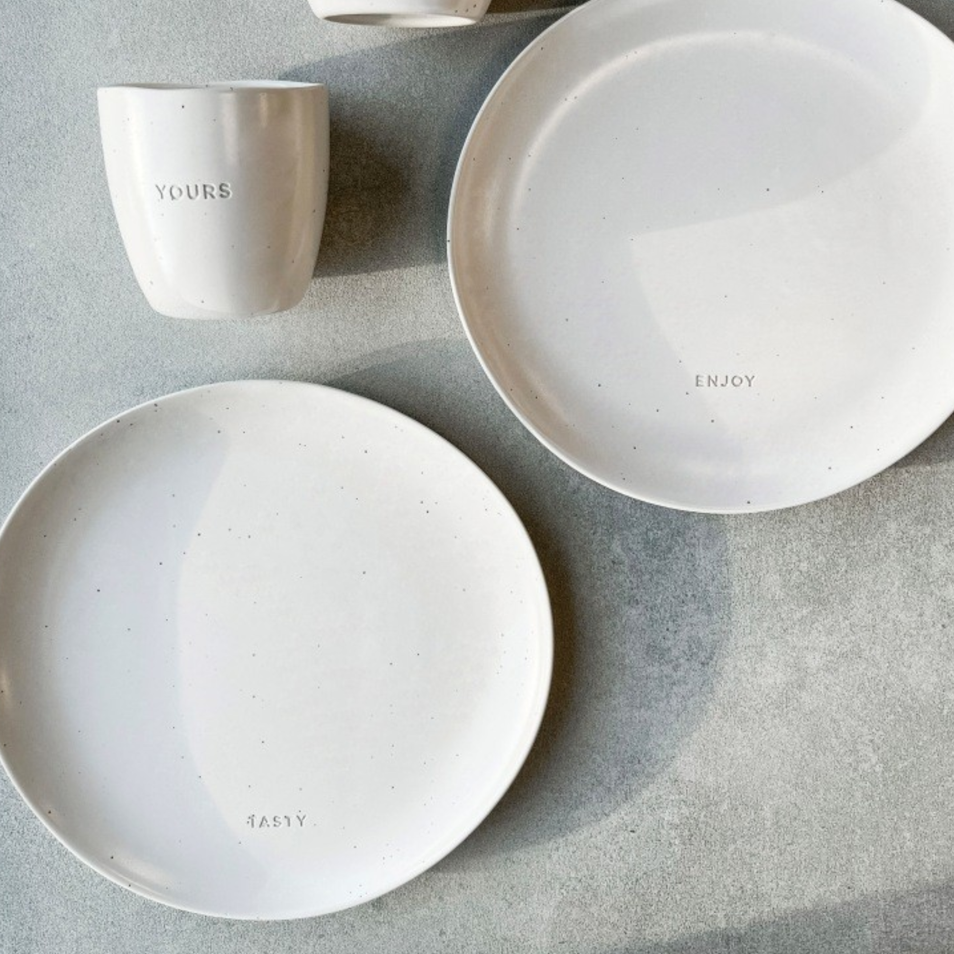 Tellerset TASTY & ENJOY