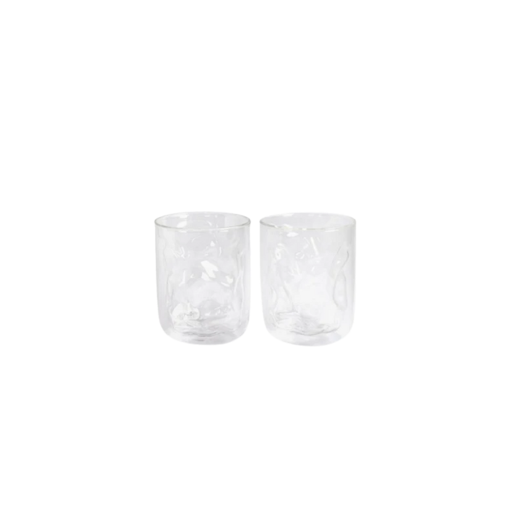 Leeff Doppelwandglas Daan – 2er Set