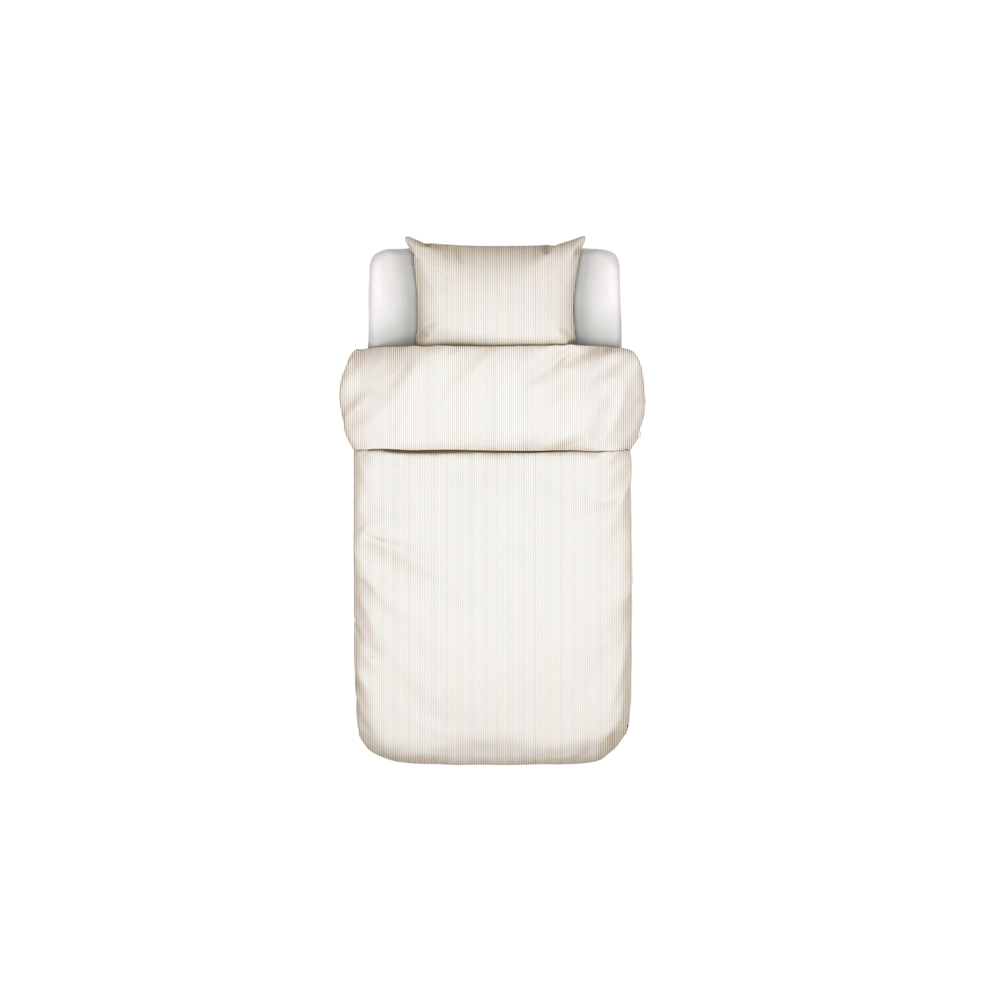 BETTWÄSCHE | Marc O'Polo Classic fine stripe Dark Sand