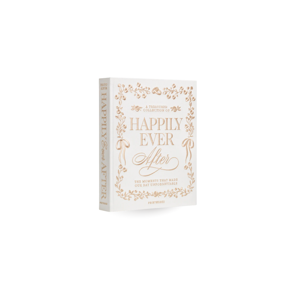 Hochzeitsfotoalbum | HAPPILY ever AFTER Embroided