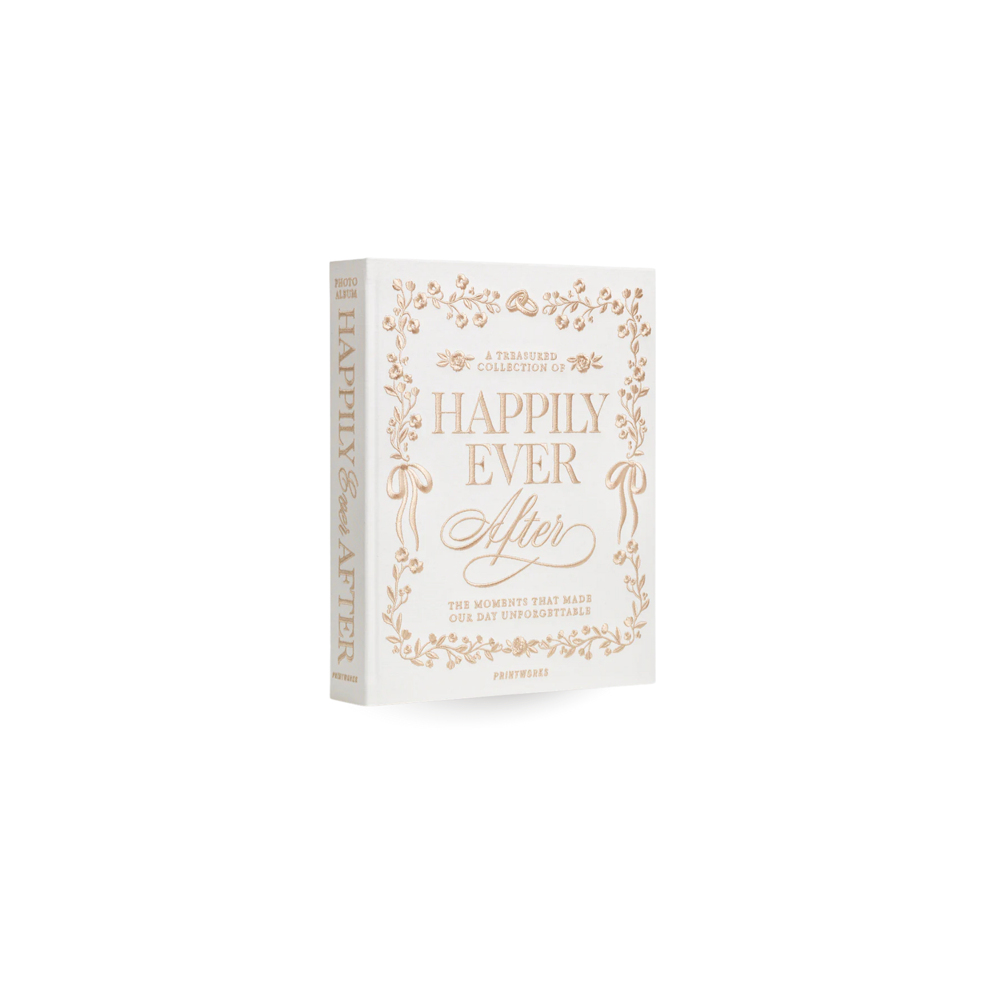 Hochzeitsfotoalbum | HAPPILY ever AFTER Embroided