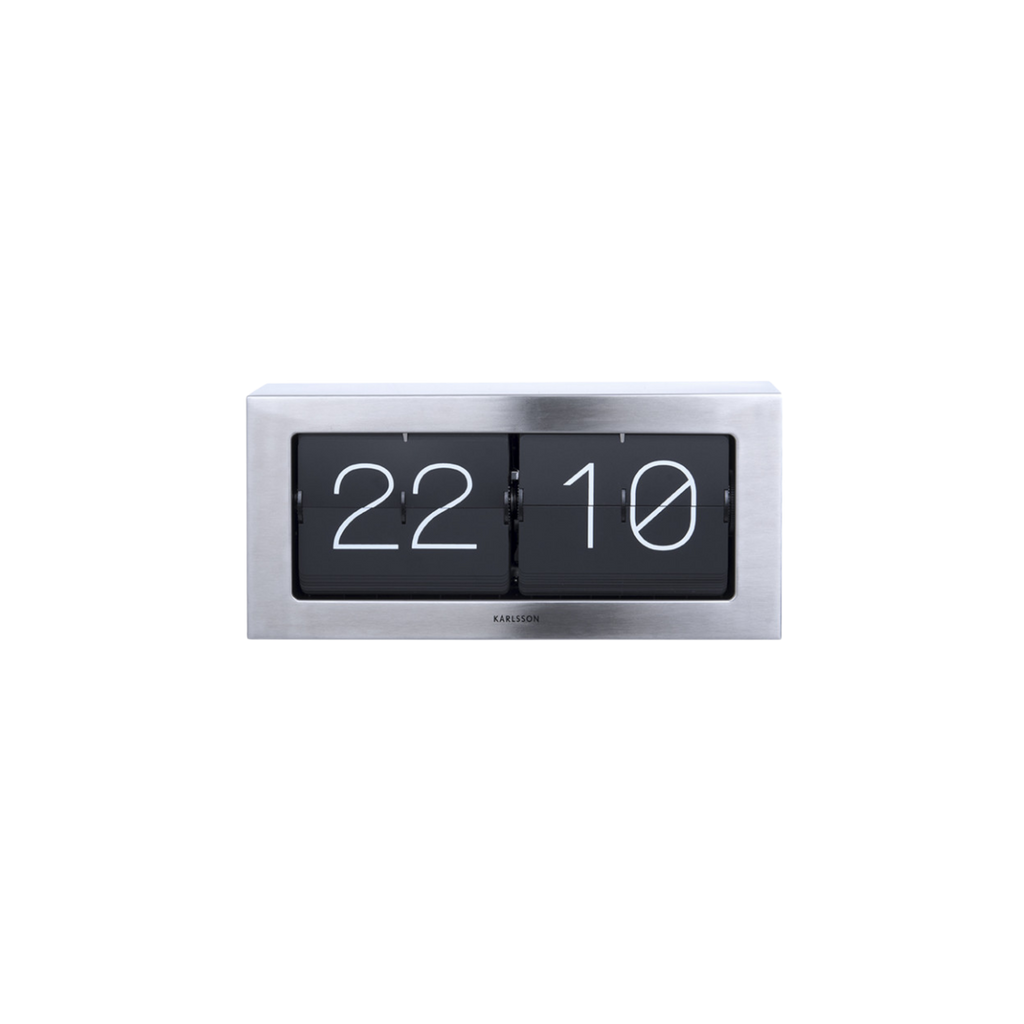 Clock Boxed Flip XL