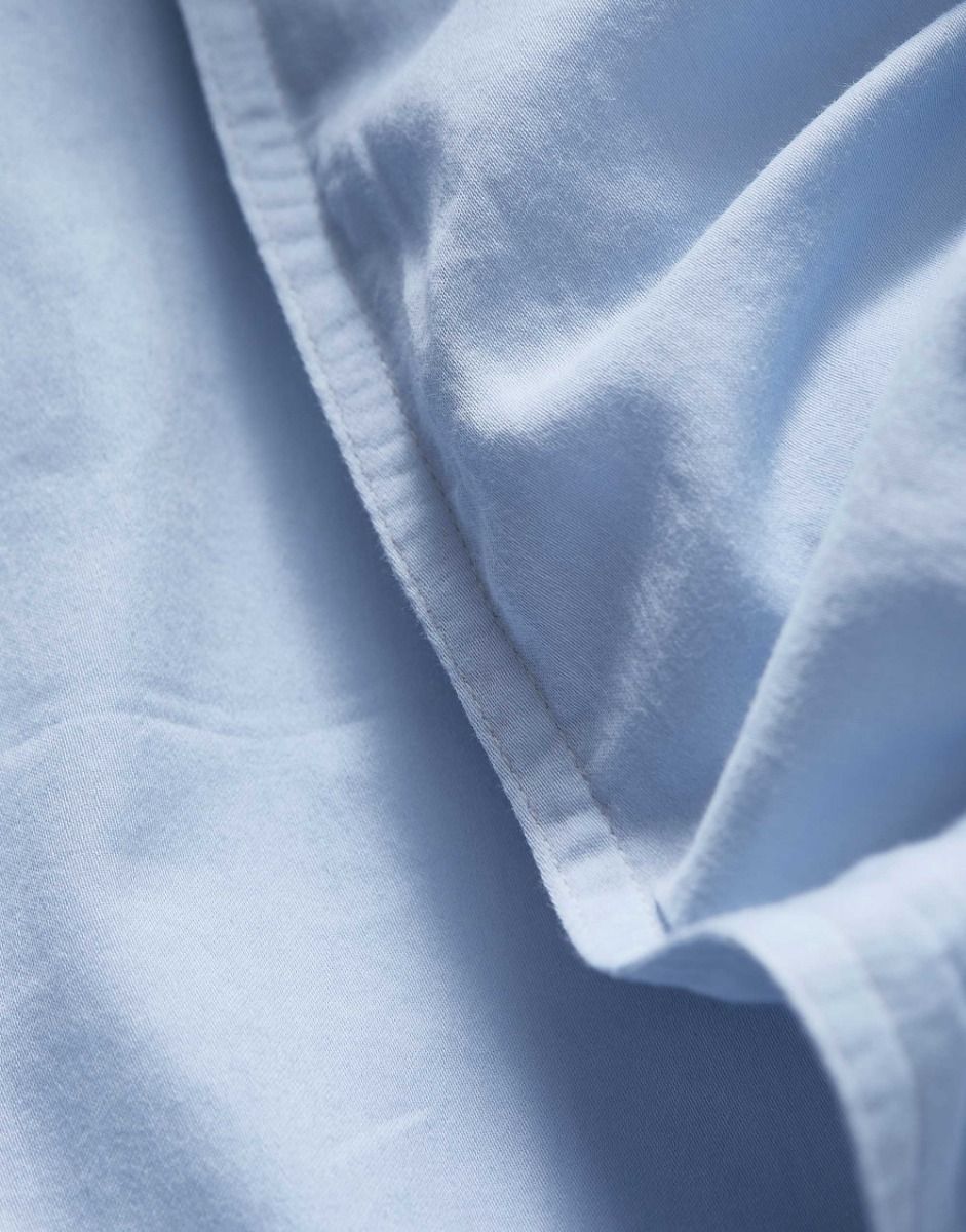 Essenza Minte Duvet Cover Bettwäsche Baumwollsatin - Ice blue